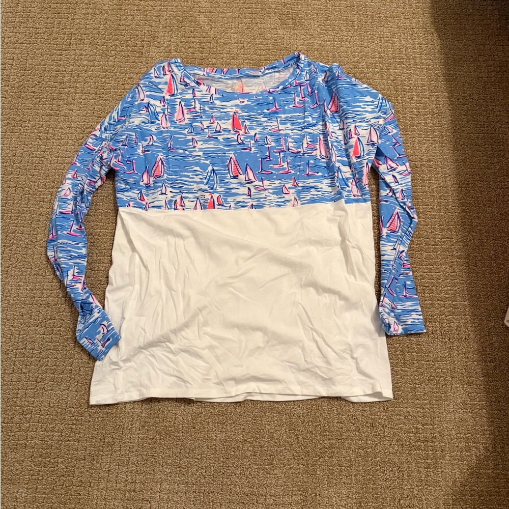 Lilly Pulitzer Finn Top Medium